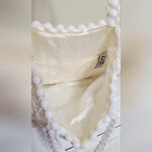 Vintage Beaded Evening Bag Wedding Formal Party Purse - Picture 4 of 5